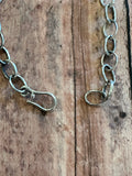 Handmade Sterling Silver Charm Chain Bracelets