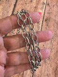 Handmade Sterling Silver Charm Chain Bracelets