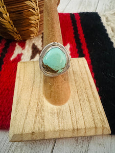 Navajo Sterling Silver & Turquoise Ring Size 5