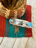 Navajo Turquoise & Sterling Silver Bangle Bracelet