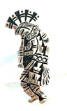 Navajo Sterling Silver Adjustable Kokopelli Ring by Richard Singer