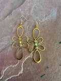 “The Golden Collection” Butterfly Handmade 14k Gold Plated Earrings