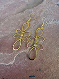 “The Golden Collection” Butterfly Handmade 14k Gold Plated Earrings