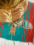 Old Pawn Navajo Sterling Silver & Turquoise Cuff Bracelet