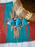 Navajo Turquoise & Sterling Silver Cuff Bracelet