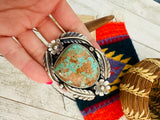 Navajo Royston Turquoise & Sterling Silver Ring Size 6.5