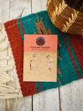 Navajo Sterling Silver Hoop Earrings