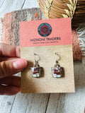 Navajo Sterling Silver & Multi Stone Inlay Dangle Earrings