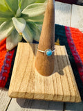 Navajo Turquoise & Sterling Silver Stacker Ring