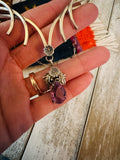 Navajo Sterling Silver & Amethyst Necklace