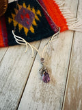 Navajo Sterling Silver & Amethyst Necklace