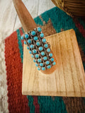 Zuni Sterling Silver & Turquoise Snake Eye Ring