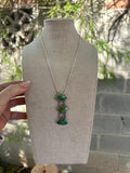 Beautiful Handmade Sterling Silver & Sonoran Mountain Turquoise Drop Necklace