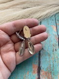 Navajo Sterling Silver & Turquoise Dangle Earrings