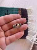 Zuni Sterling Silver Multi Colored 6 Stone Ring