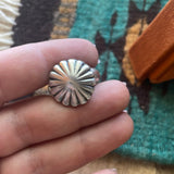 “The Haylie” Navajo Sterling Silver Ring Size 9.5