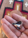 “The Marie” Handmade Sterling Silver & Wild Horse Adjustable Ring